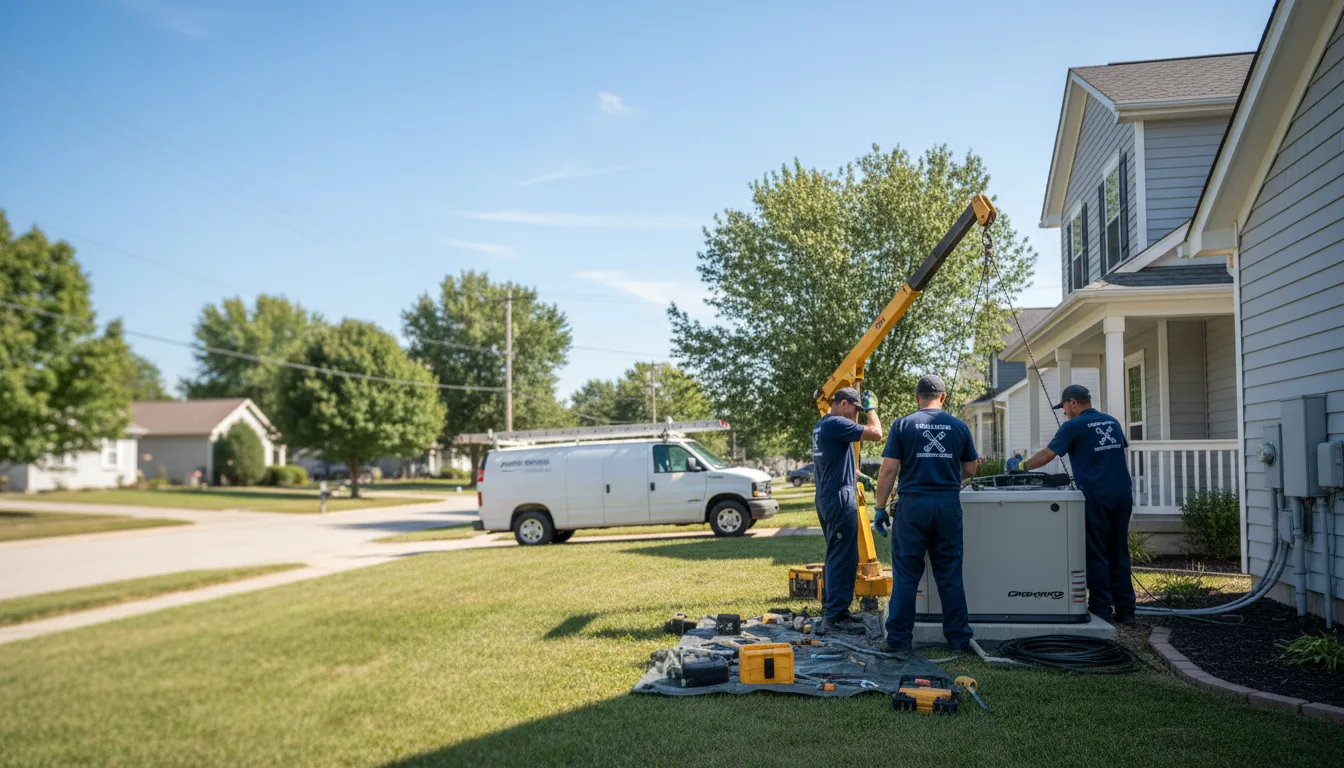 Generator Installation in Hilbert, WI near me
